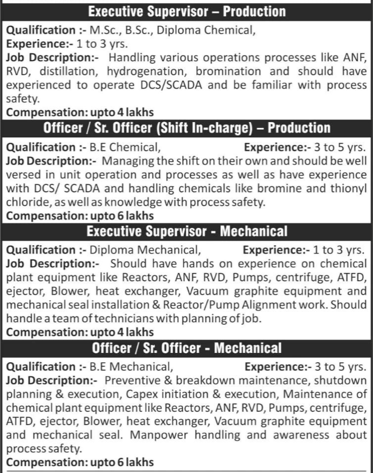 Coromandel International Walk In Interview 2025