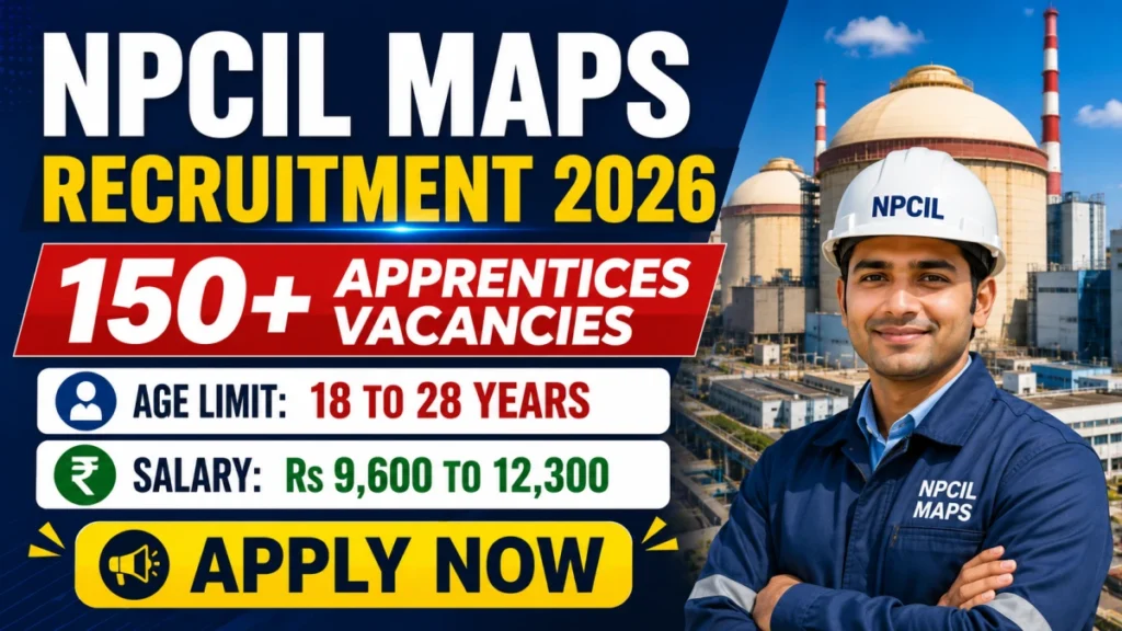 NPCIL Apprentice Recruitment 2026